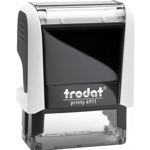 Штамп самонаборний Trodat 3-хрядковий білий