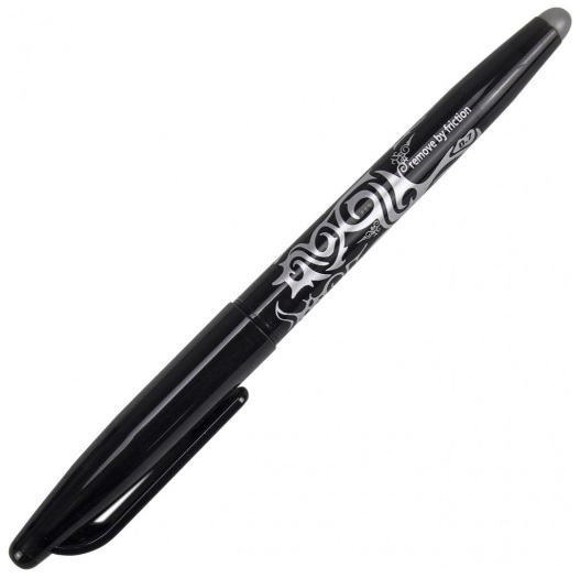 Ручка гелева пиши-стирай Pilot Frixion Ball 0,7 чорна