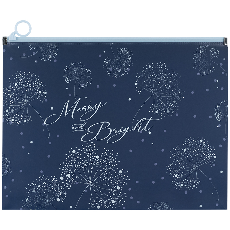 Папка zip-lock A4+ Axent Flower Symphony-4