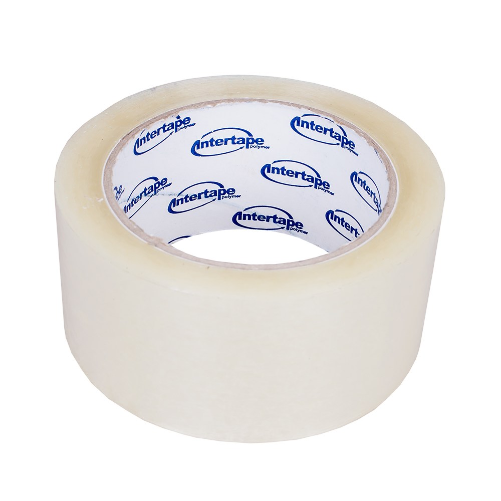 Лента клейкая упаковочная Intertape 48 мм*100 м прозрачная