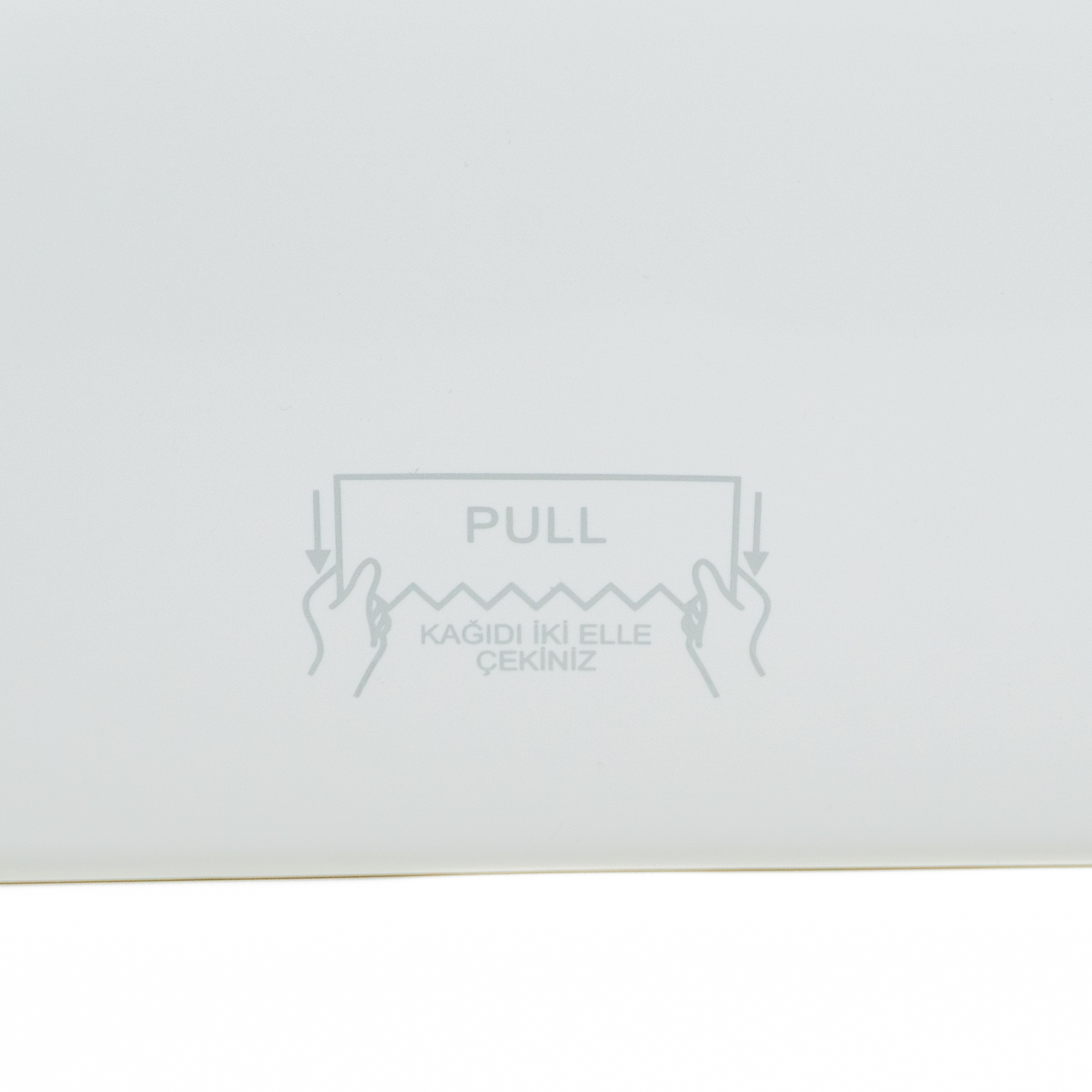 Диспенсер Rulopak для рулонних паперових рушників, пластиковий, білий, 30,5*23*38,5см.