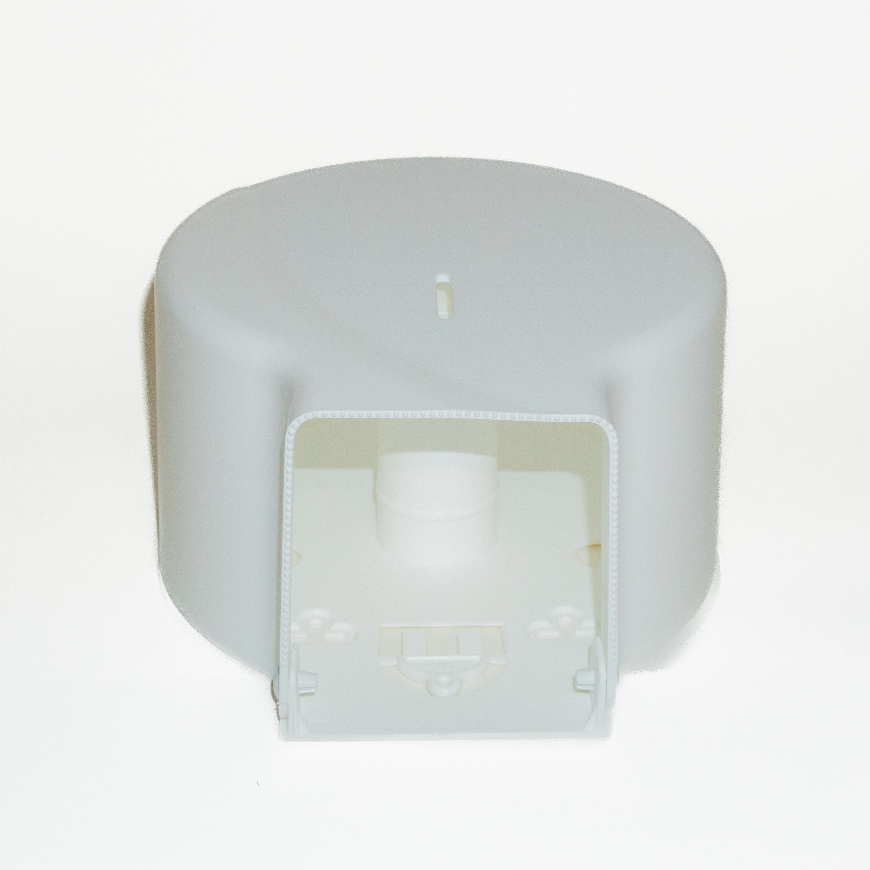 Диспенсер Rulopak для туалетного паперу в рулонах Джамбо, пластиковий, білий, 24,3*21,8*13см.