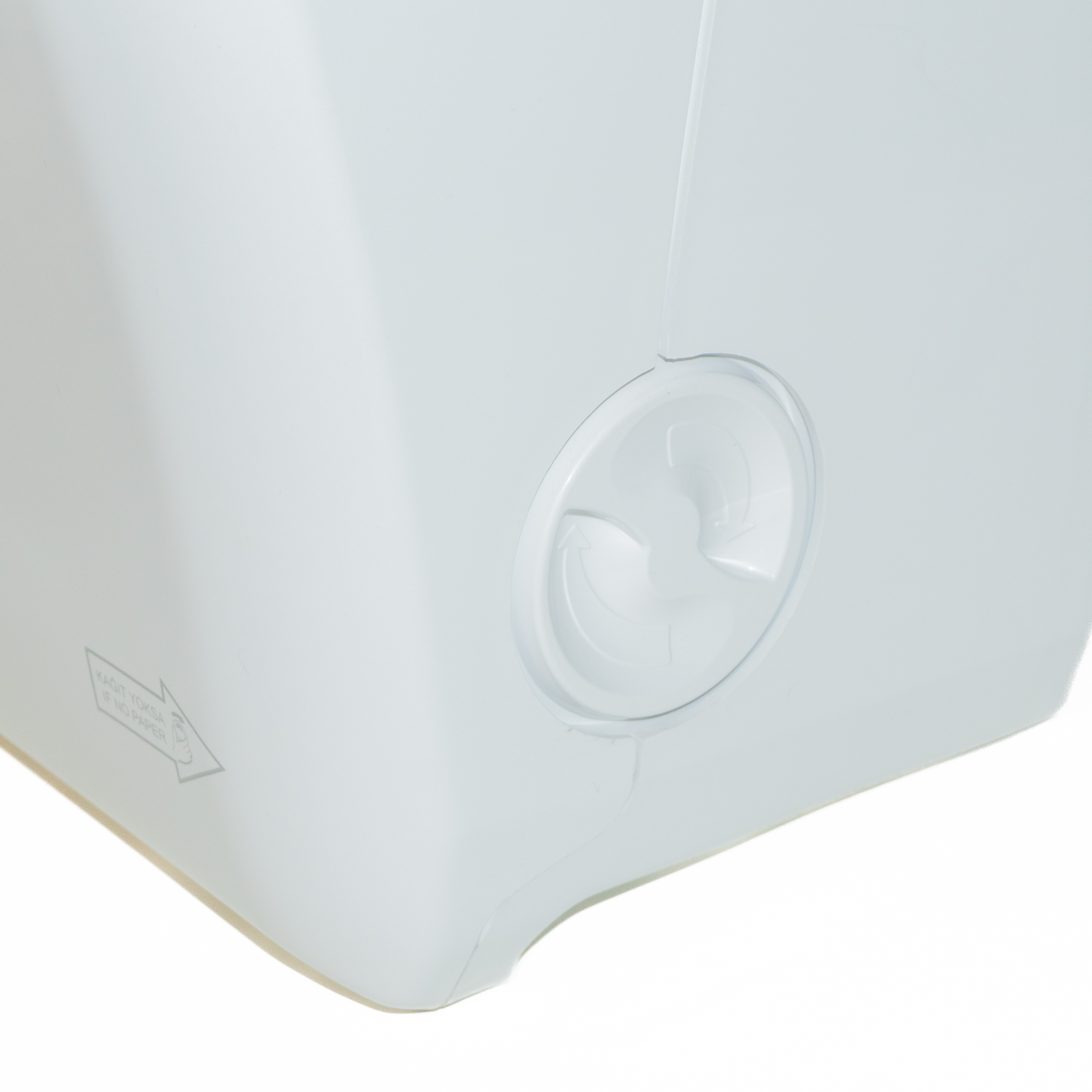 Диспенсер Rulopak для рулонних паперових рушників, пластиковий, білий, 30,5*23*38,5см.