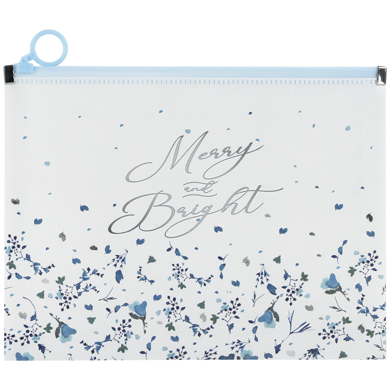 Папка zip-lock A5+ Axent Flower Symphony-1