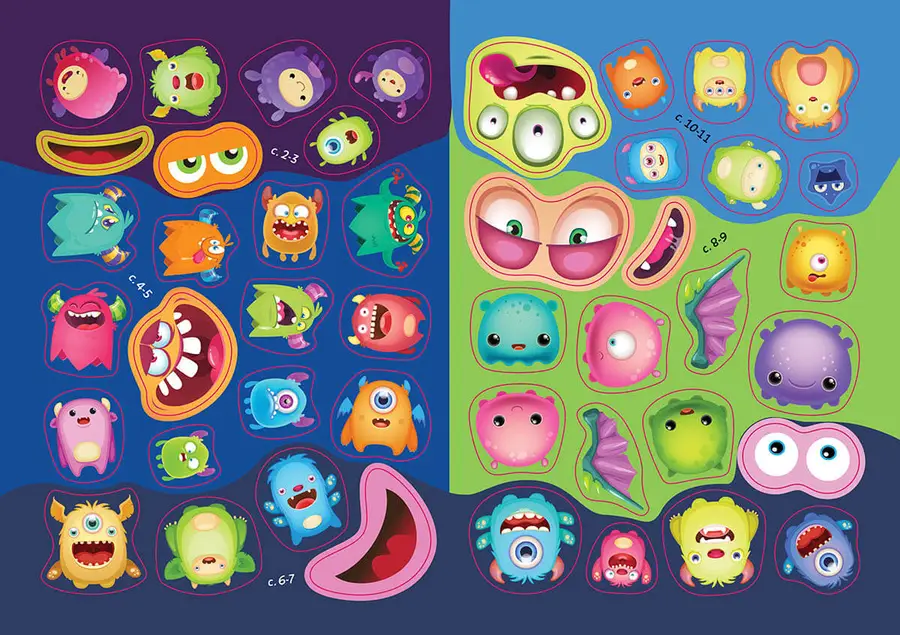 Книга Монстрики в лесу