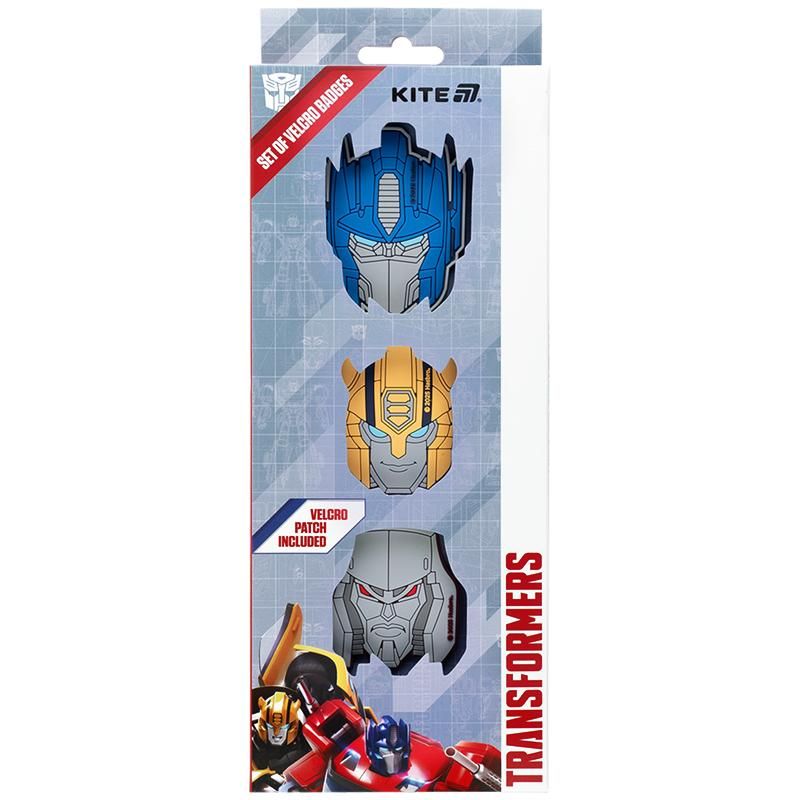 Набір бейджів на липучці, 3 шт., 3012 TF