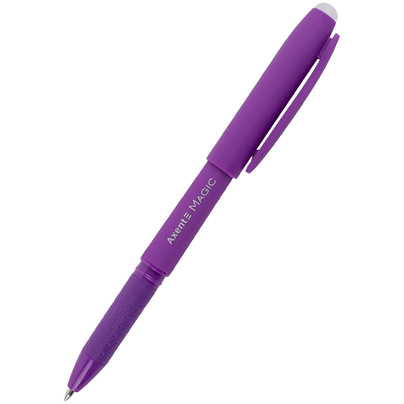 Ручка гелева пиши-стирай Axent Magic 0,7 фіолетова