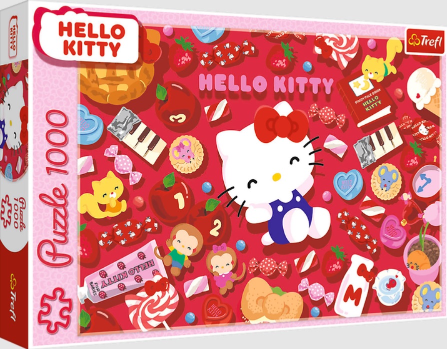 Пазлы 1000 Hello Kitty Привет Китти