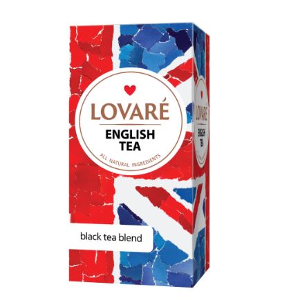 Чай чорний Lovare English tea, 24шт