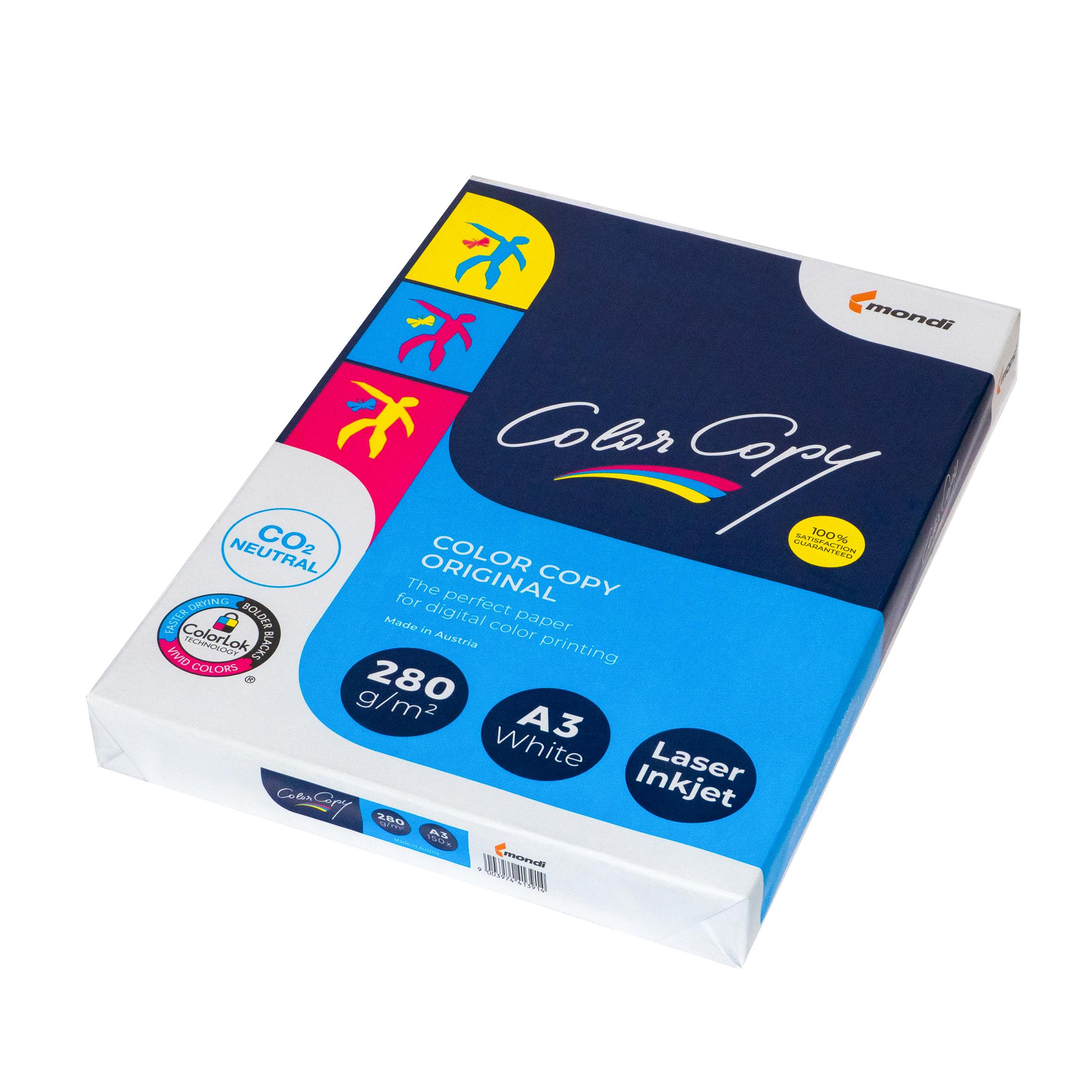 Папір для лазерного та струменевого друку А3 Color Copy 280 г/м2 150 арк