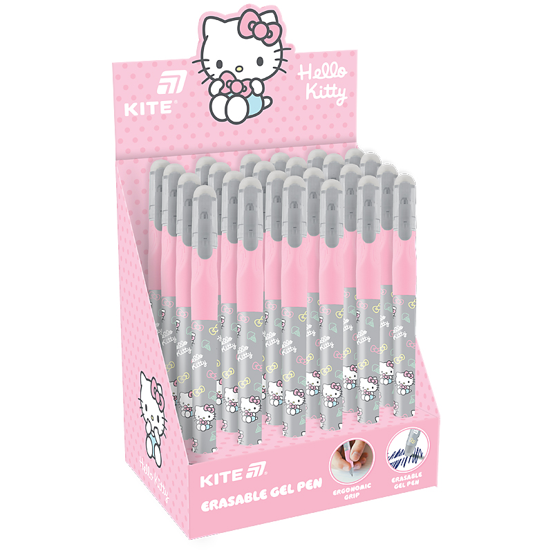 Ручка гелева пиши-стирай Kite Smart HK 0,5 синя