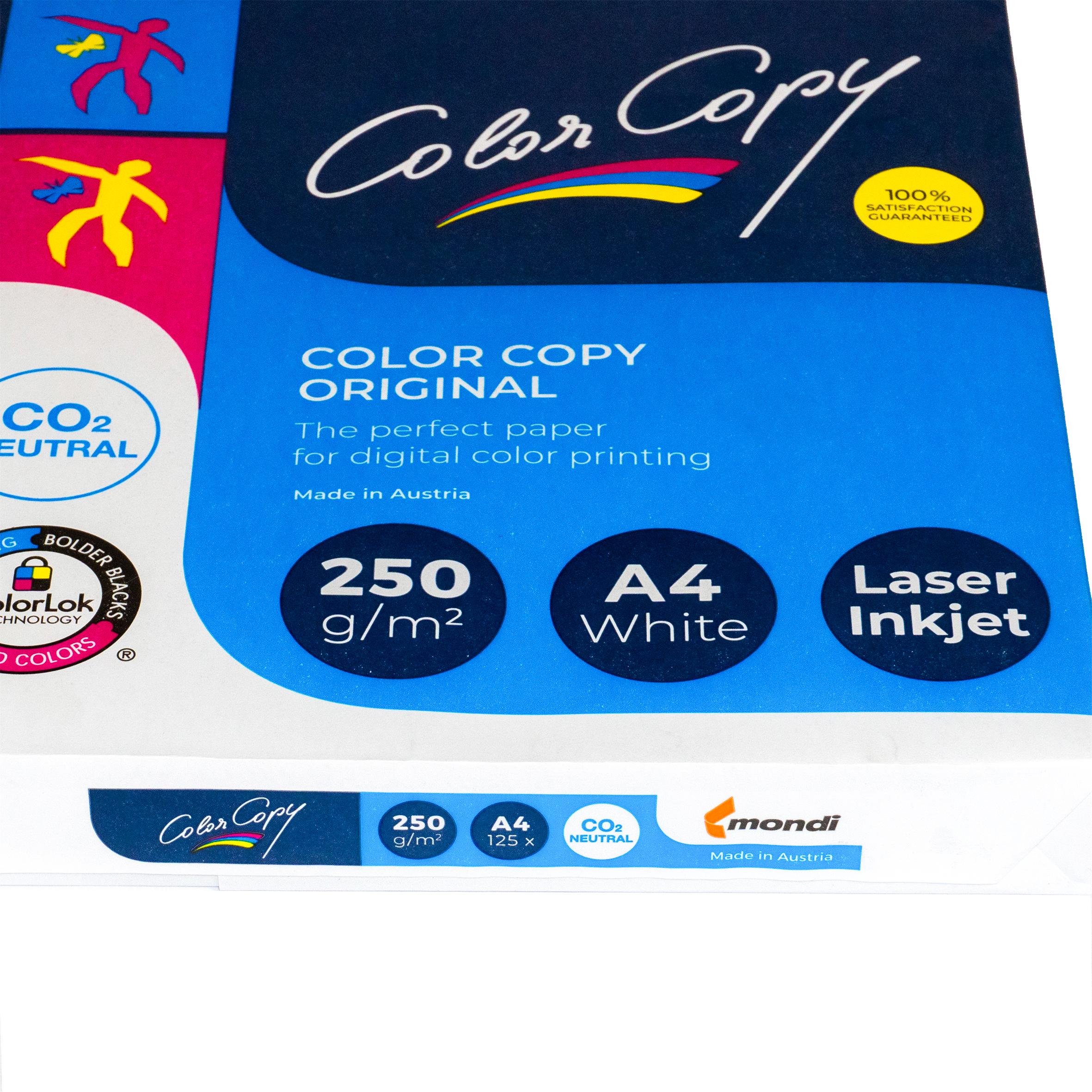 Папір для лазерного та струменевого друку А4 Color Copy 250 г/м2 125 арк
