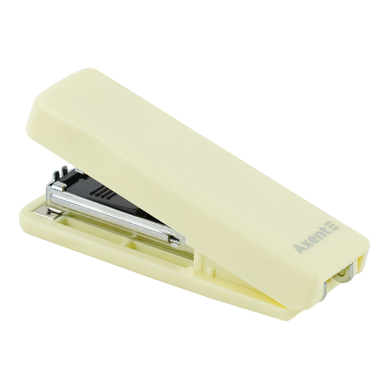 Степлер 10 л Axent MINI Pastelini №10, жовтий
