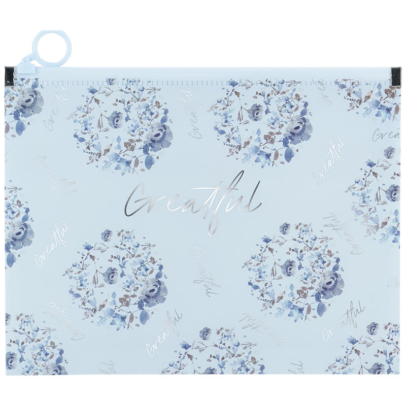Папка zip-lock A5+ Axent Flower Symphony-2
