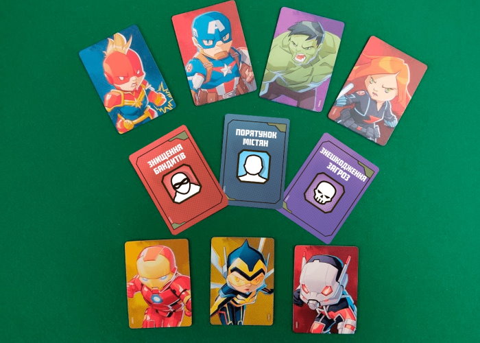 Гра настільна Marvel Unite Українське видання