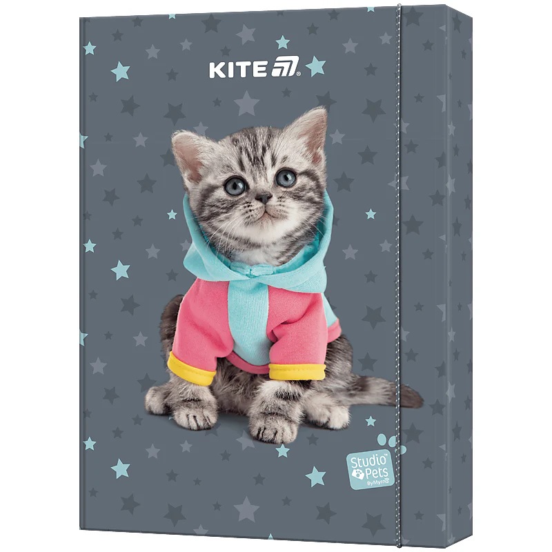 Папка для праці на гумці А4 лам. картон Kite, SP