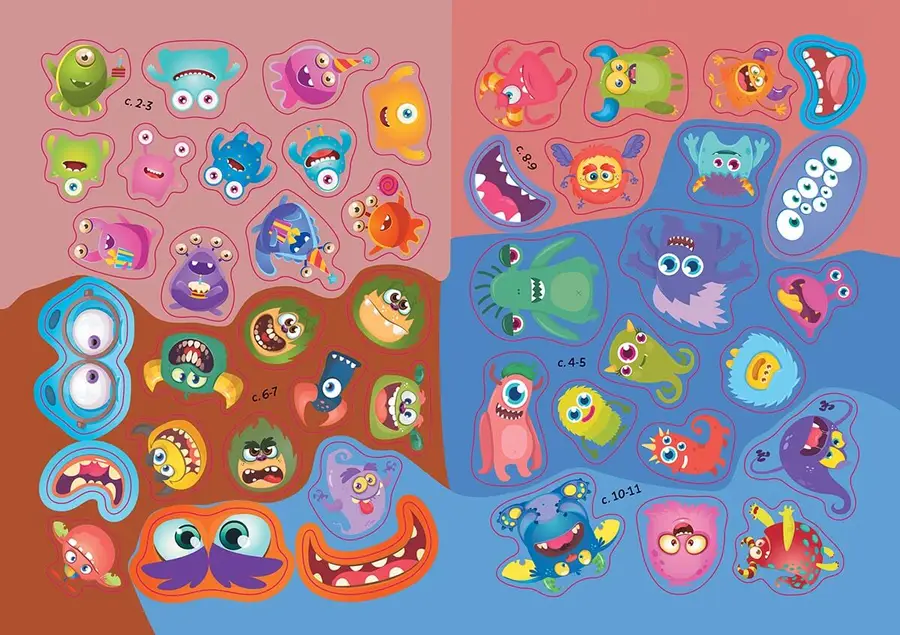 Книга Монстрики в доме