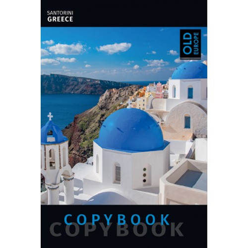 Зошит А5 80 арк клітинка тв палітурка лам серія Old Europe