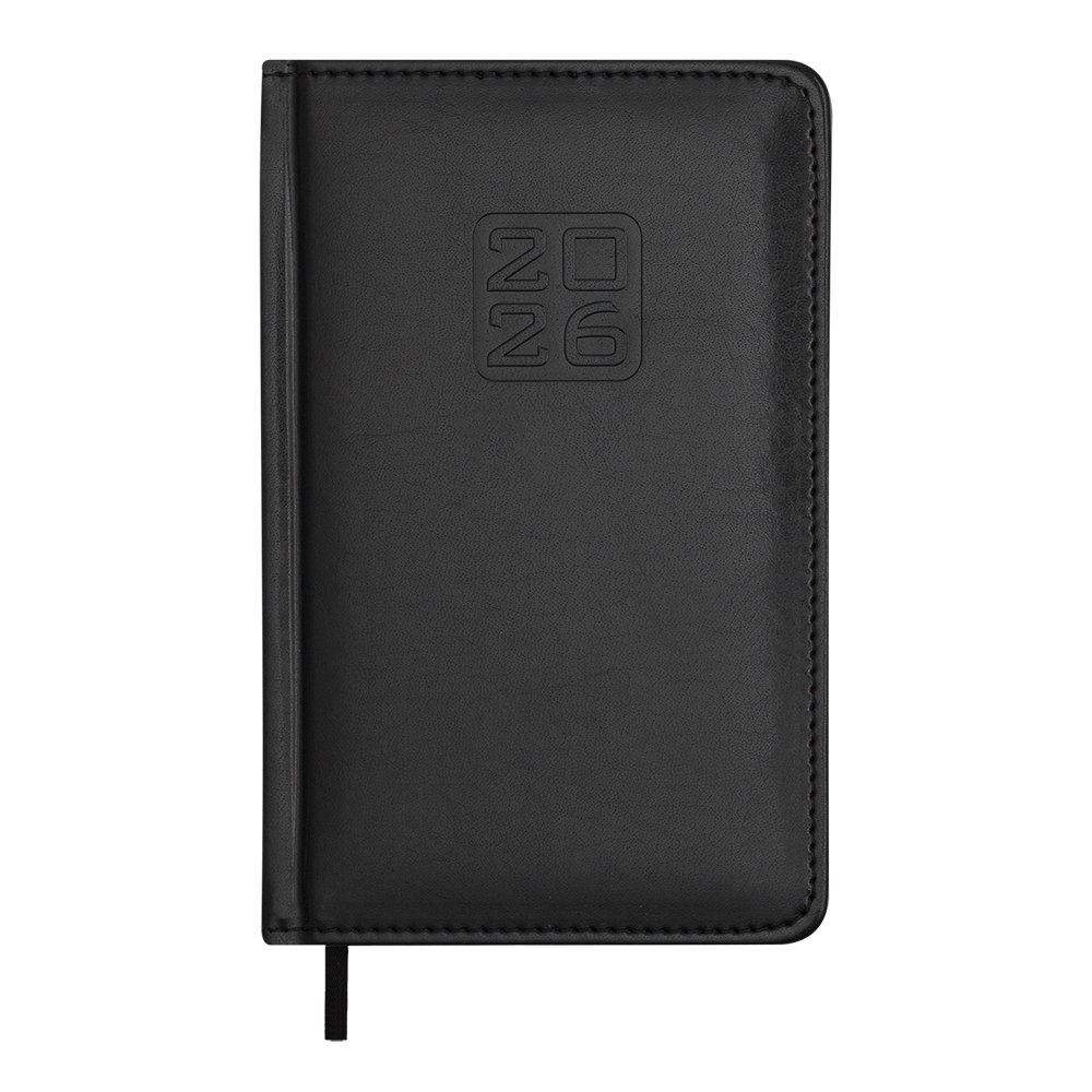 Щоденник датований кишеньковий Bravo чорний