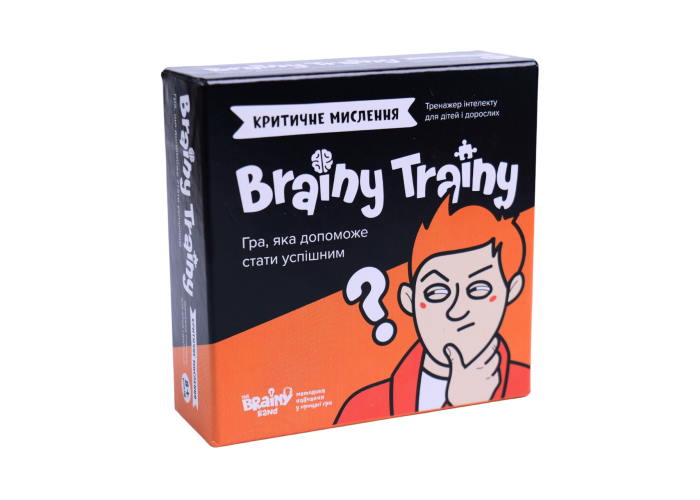 Гра настільна Brainy Trainy Критичне мислення