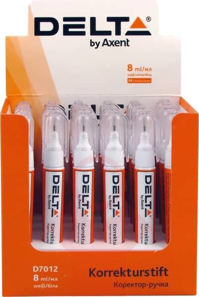 Ручка-коректор 8 мл Delta