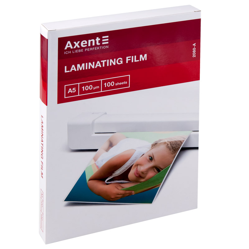 Плівка д/ламінатора Axent 100 мкм A5 100 шт.