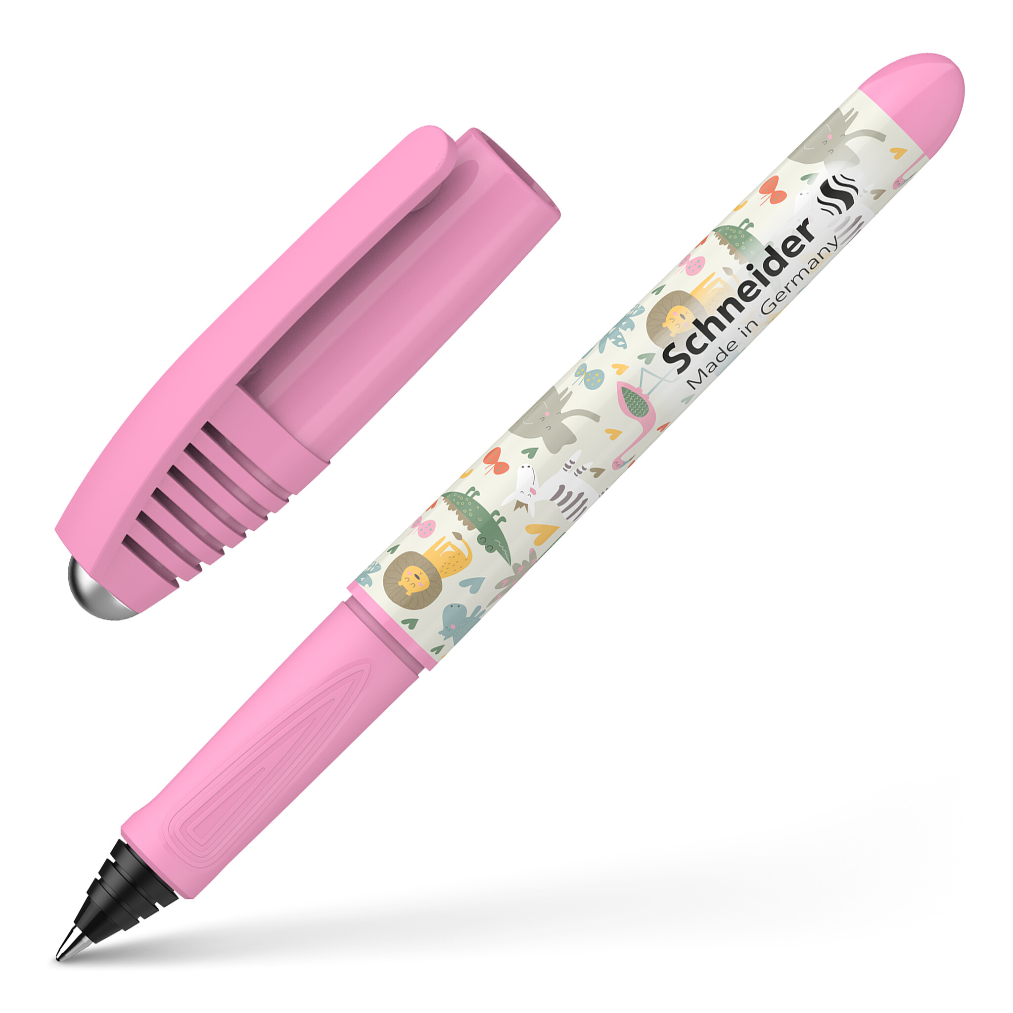 Ручка-ролер Schneider Zippi корпус рожевий