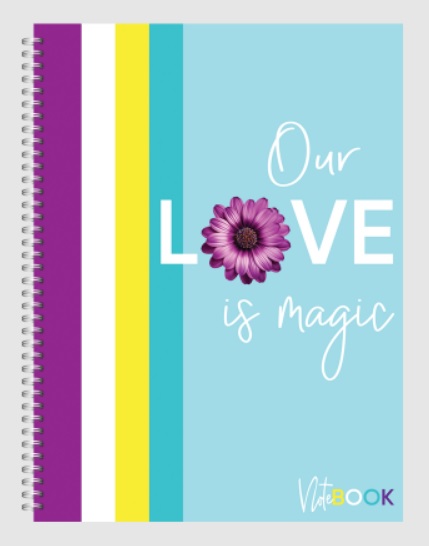 Книга обліку А4 96 арк тв палітурка клітинка лам серія COVER NOTEBOOK