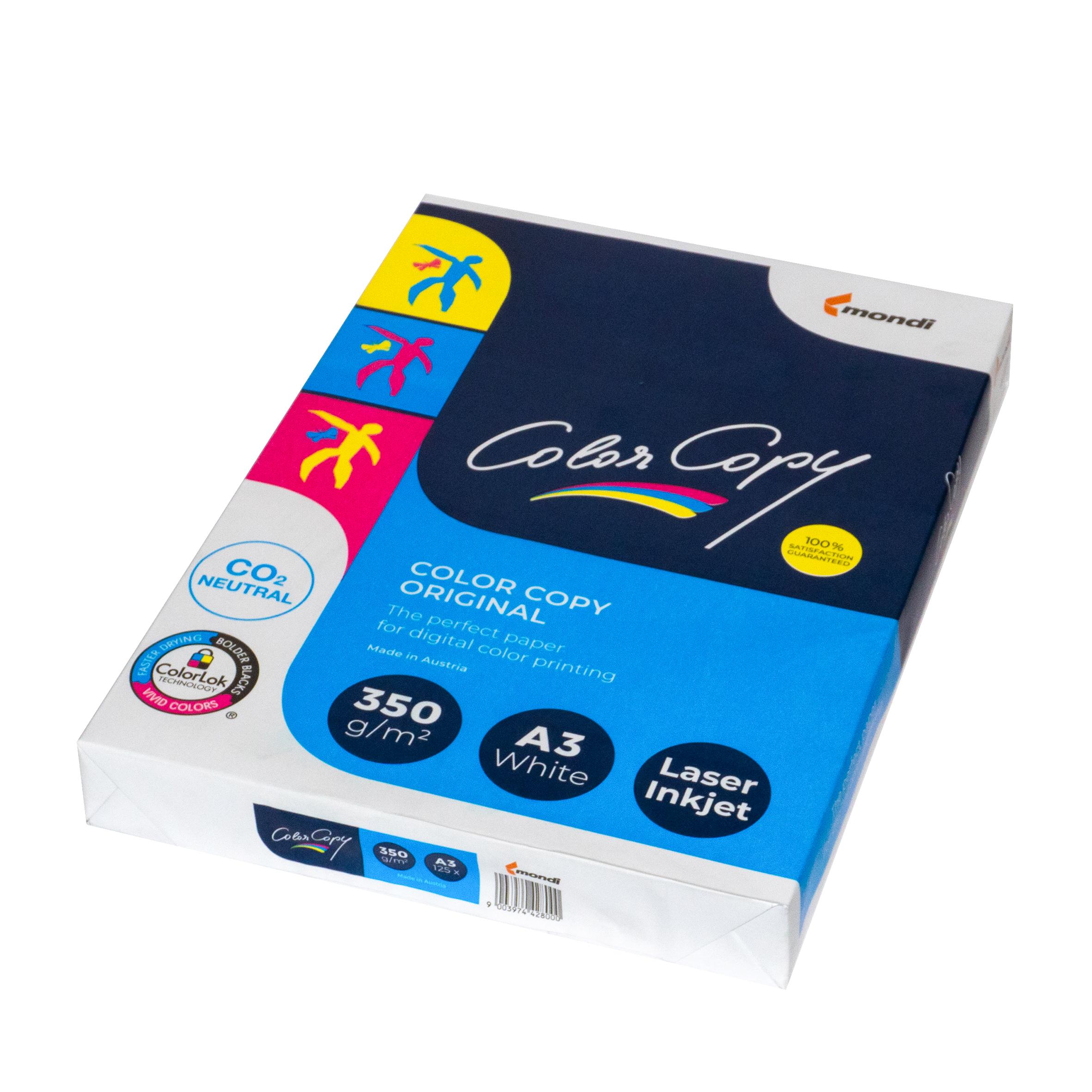 Папір для лазерного та струменевого друку А3 Color Copy 350 г/м2 125 арк