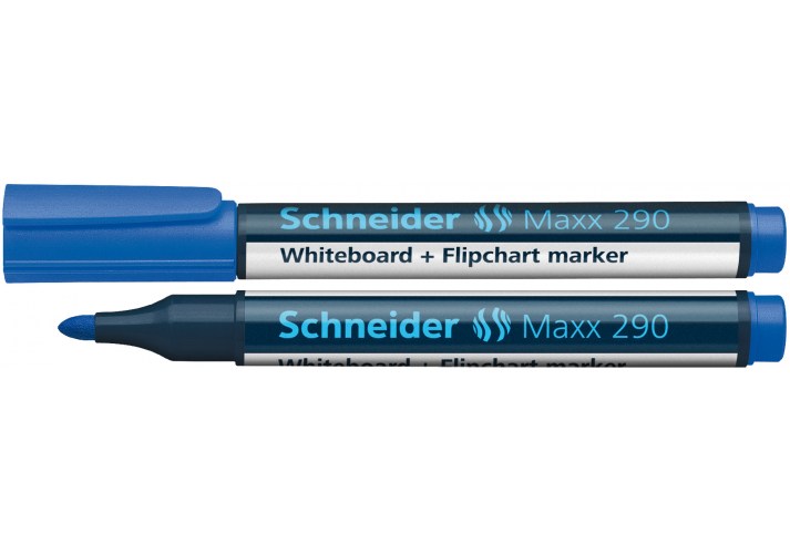 Маркер для дошок та флипчартів Schneider Maxx 290 1-3 мм синій