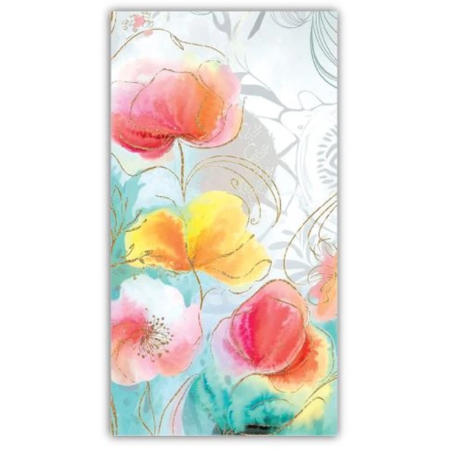 Открытка-конверт женская 0195