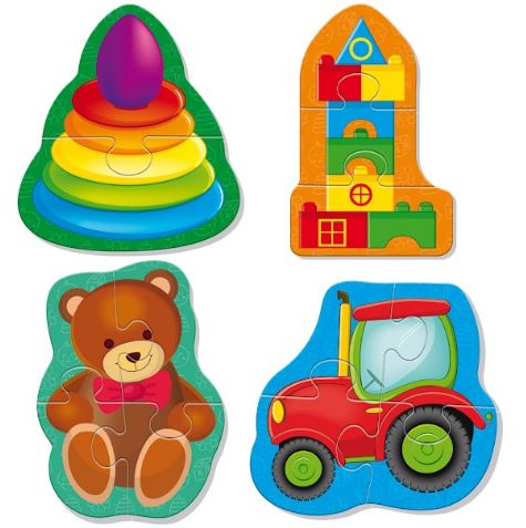 Пазлы Baby puzzle Игрушки 4 шт