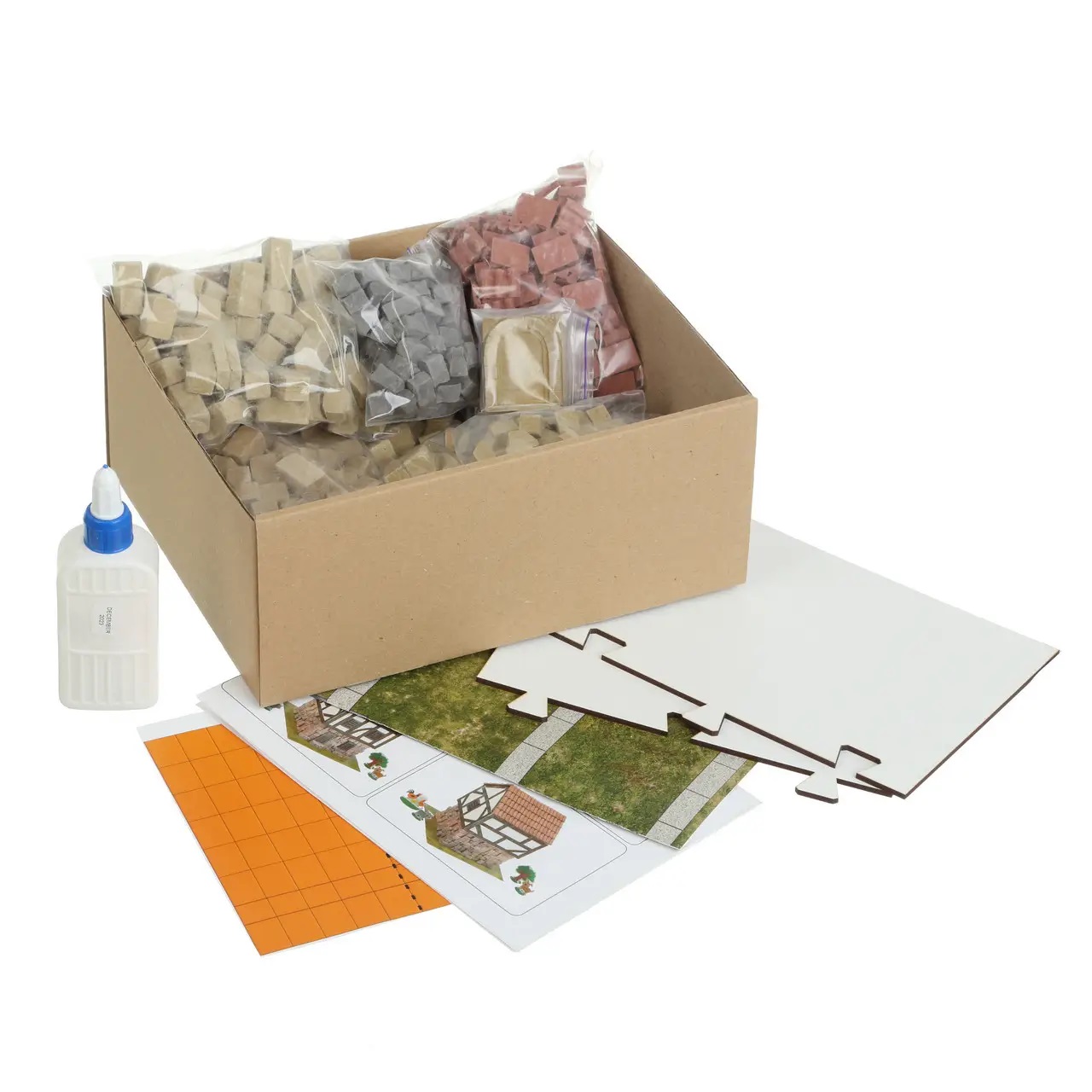 Конструктор з керамічної цеглинок "Французький сільський будинок"