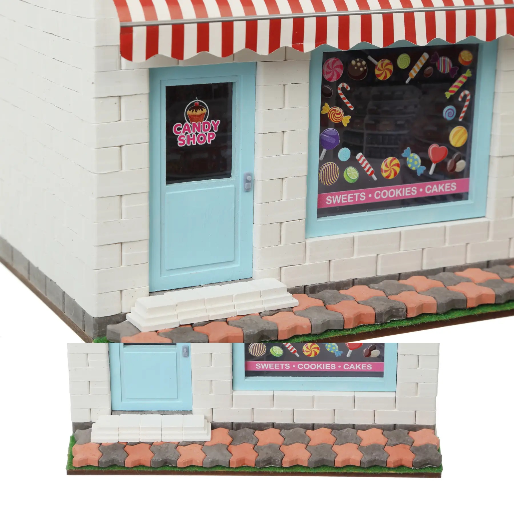 Конструктор з керамічної цеглинок "Магазин солодощів"
