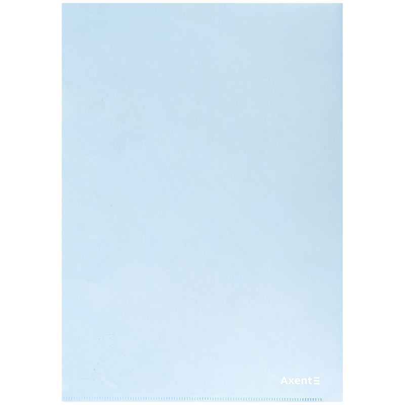 Папка-куток А4 Axent Flower Symphony-2 блакитна