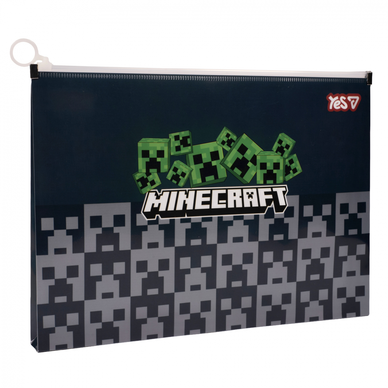 Папка zip-lock A4 Yes Minecraft Creepers