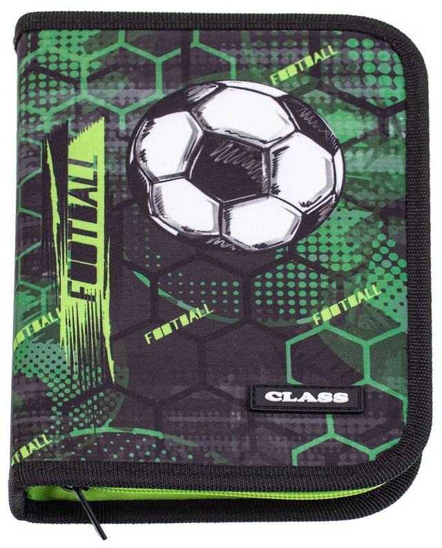 Пенал твердий Class 2 відв. Football (26208C)