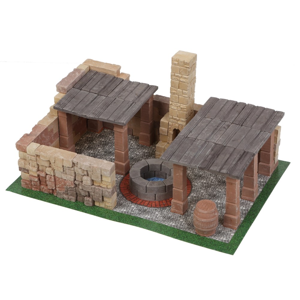 Конструктор из керамических кирпичиков "Кузня"