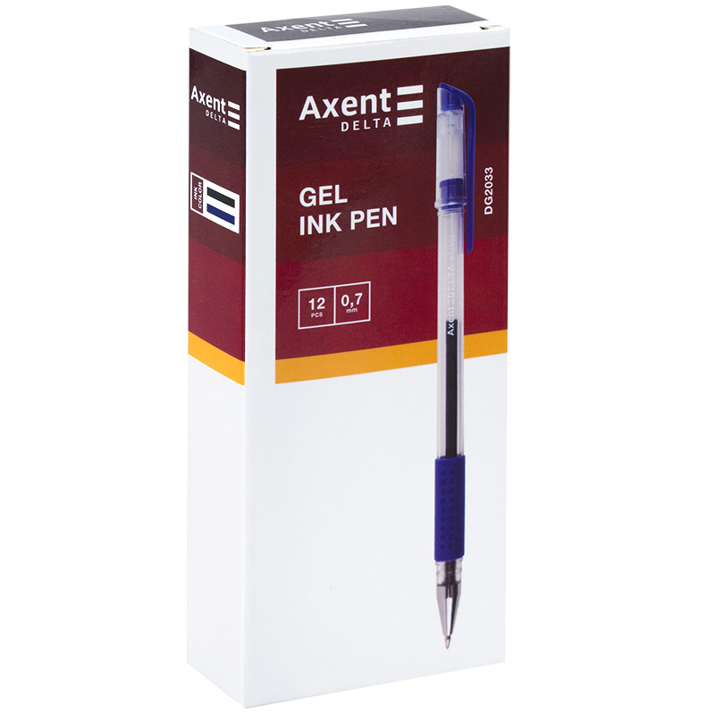 Ручка гелева Delta DG2030 0,7 синя