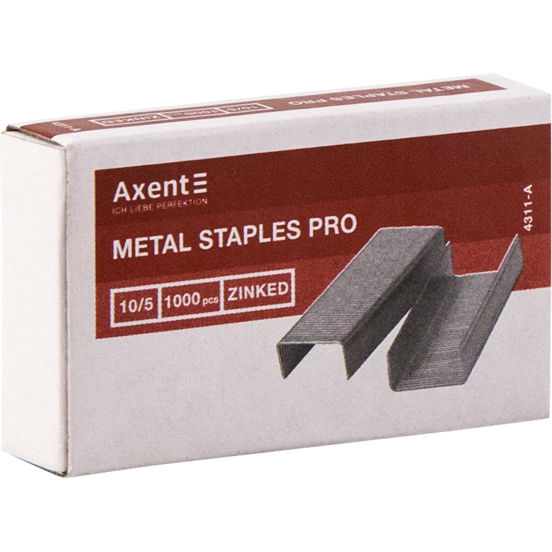 Скобы Axent Pro №10/5 1000 шт