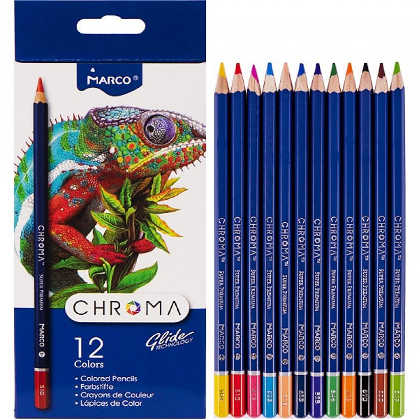 Олівці Marco Chroma 12 кол