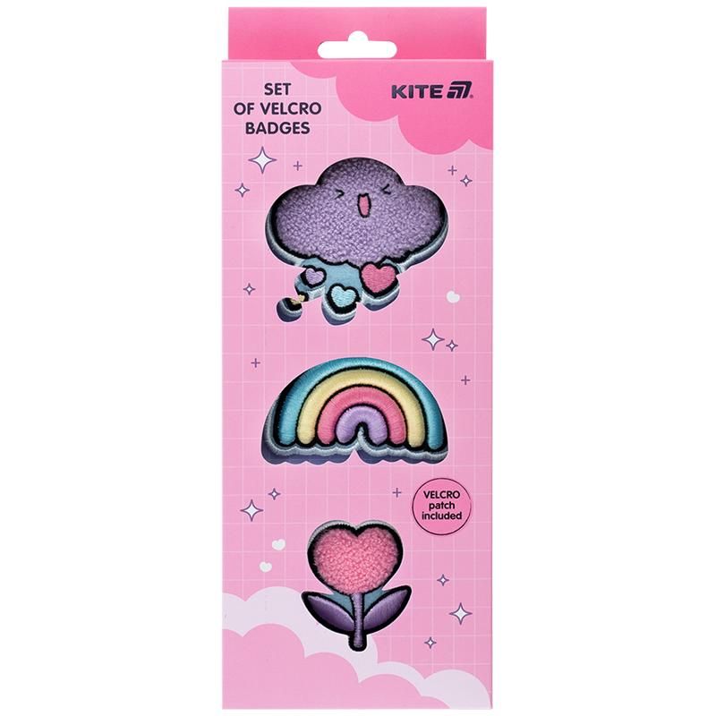 Набор бейджов на липучке, 3 шт., 3012-2