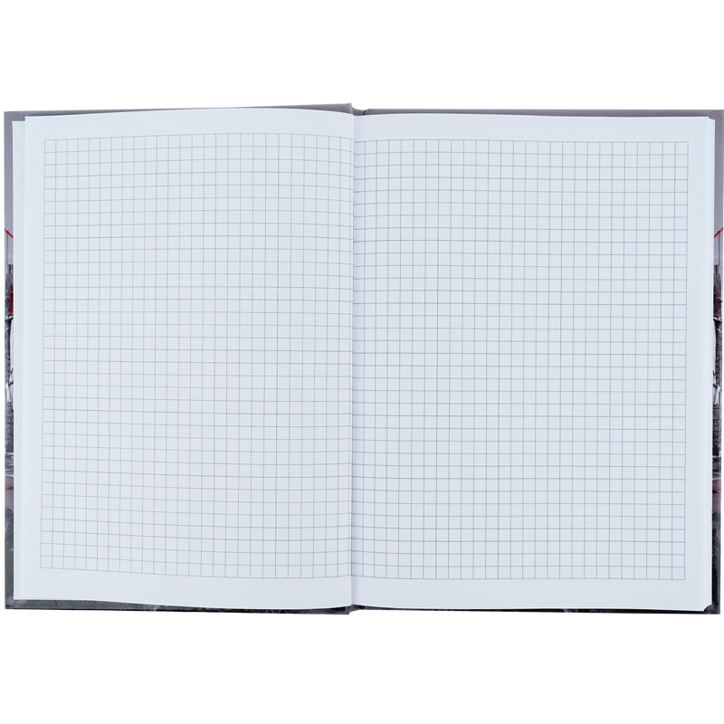 Книга записна А5 96 арк тв палітурка клітинка R&B Bridge