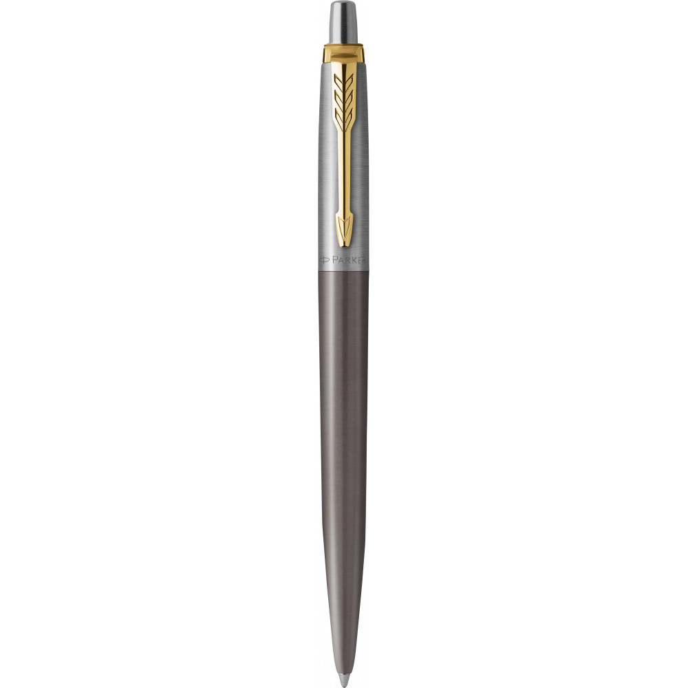 Ручка кулькова Parker Jotter XL Grey Lacquer GT синя