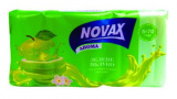 Мыло туалетное Novax 70 г/5шт, зеленое яблоко