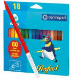Фломастери Centropen Perfect Trio 18 кол