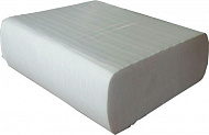 Полотенца бумажные Z-сл. Papero белые, 2 сл, 160 л. (22*22,5см)
