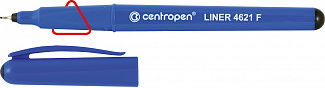 Лайнер Centropen Ergoline 0,3 чорний (4)
