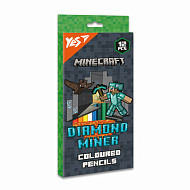 Олівці Yes Minecraft Diamond Miner 12 кол