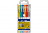 Набір гелевих ручок ECONOMIX GLITTER 6 кольорі...